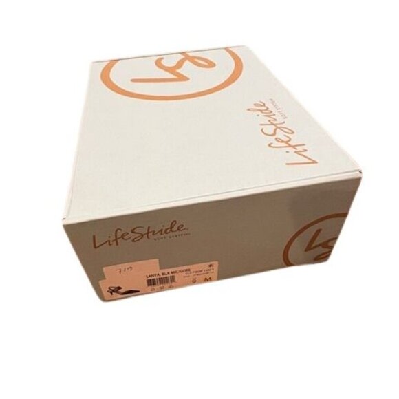 Life Stride “Sanya” Modern Microsuede Pump in Black – Size 9 M – New in Box - Picture 9 of 9